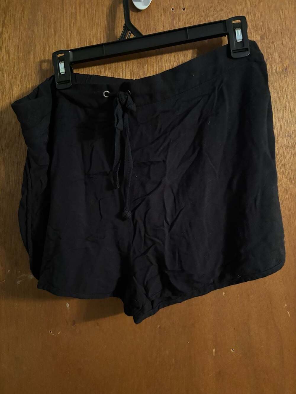 Mossimo Supply Co. Pull-On Shorts Size XXL Black Drawstring